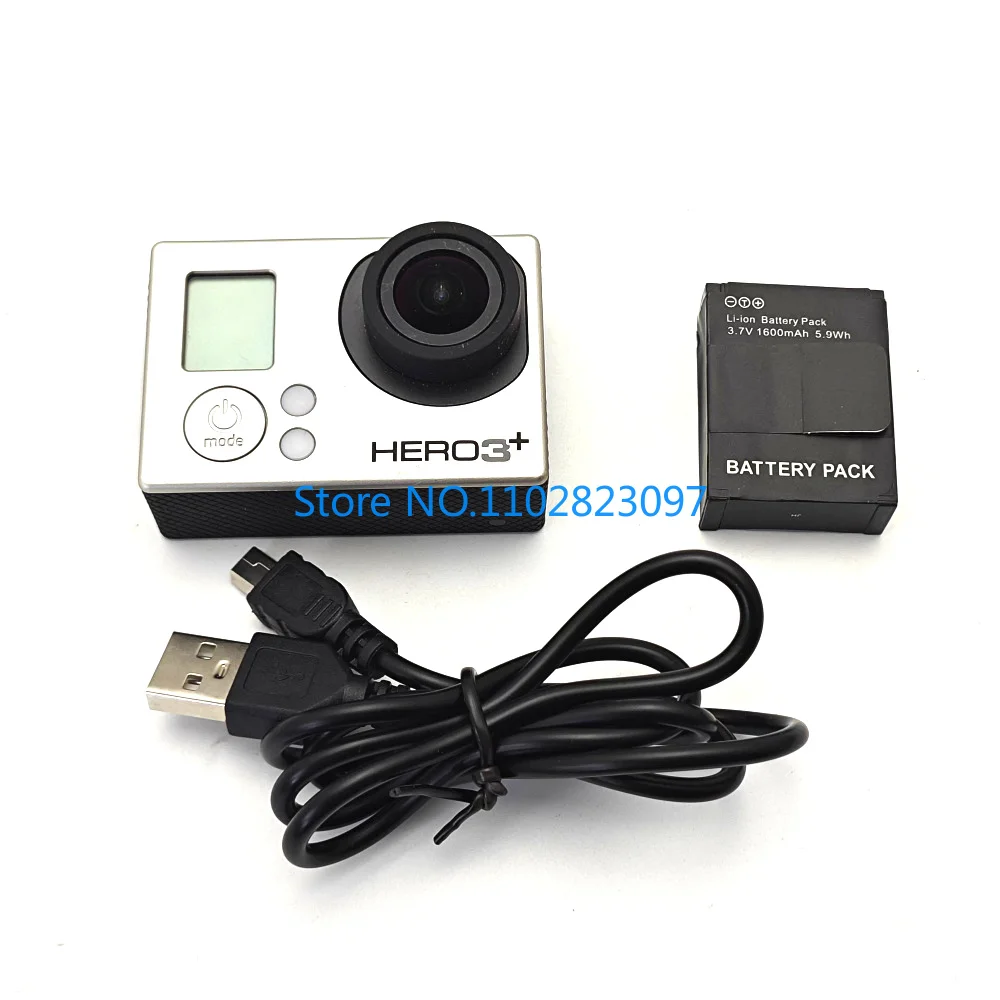 GoPro HERO3+ シルバーエディション　拡張アクセサリーセット A set of For GoPro Hero 3+ Hero3+ silver Edition Camera + Battery