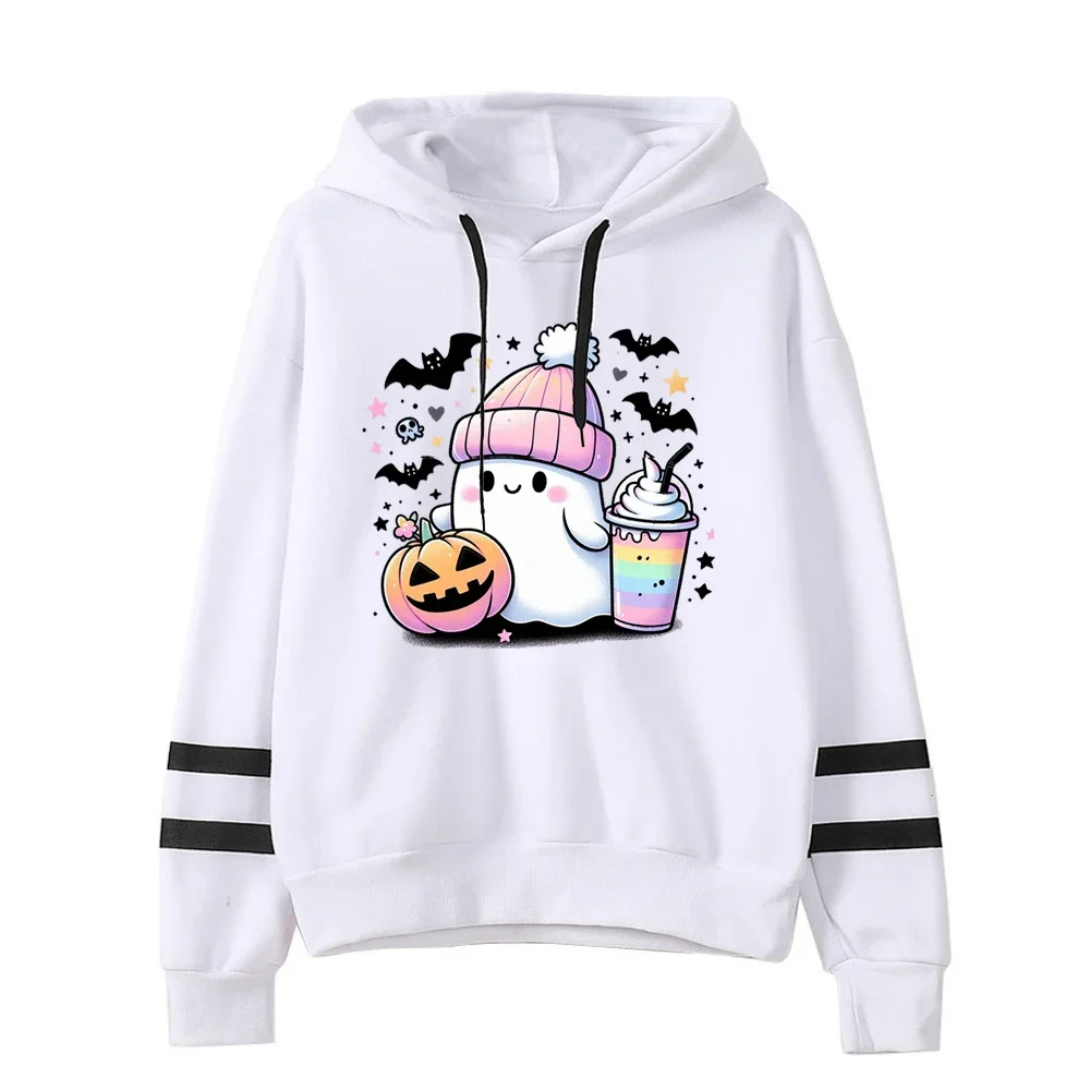 Ghost Hoodie Aesthetic Bookish Ghost Sweatshirt Book Reader Halloween Gift  Book Ghosts Clothes Harajuku L