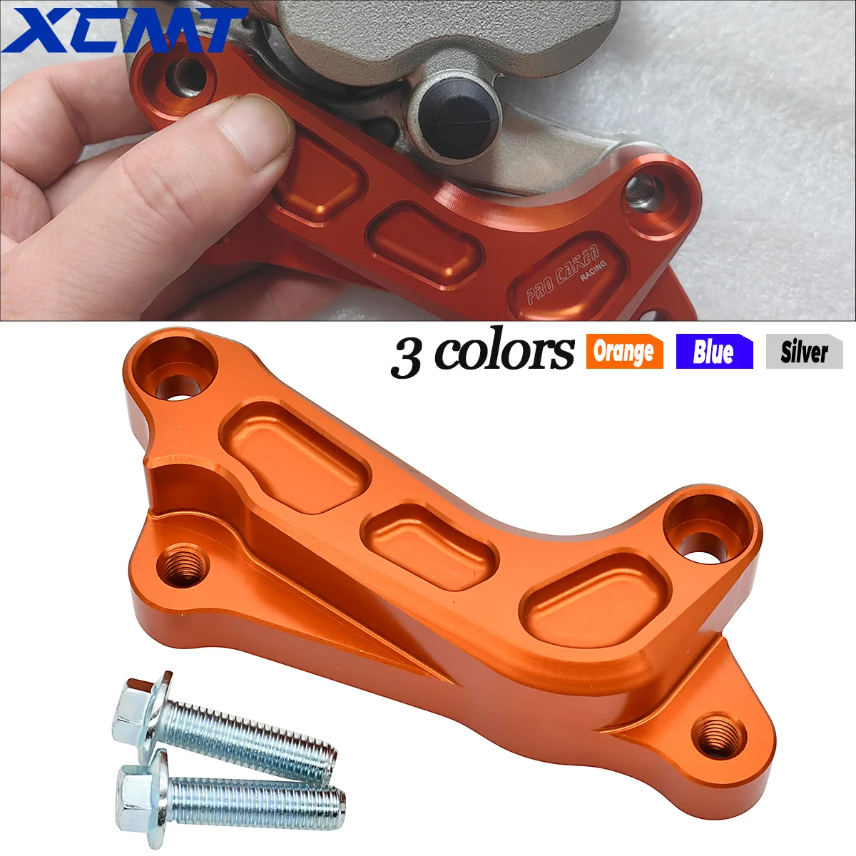 

320mm Disc Brake Caliper Mount Adapter Front and Rear Column Brackets for KTM XC XCF XCW SX SXF EXC EXCF TPI Six-day 1994-2023