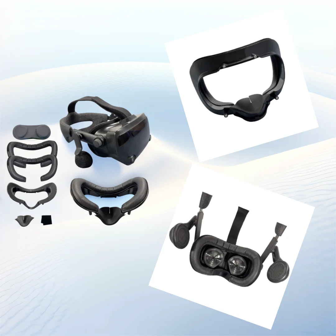 

For Valve Index VR Accessories Magnetic Widen PU Leather Mask Replacement Stand Light Blocking Nose Pad