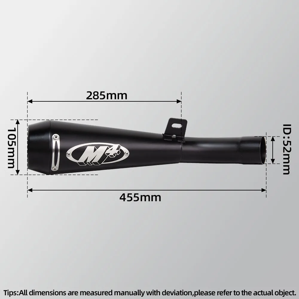 

For Kawasaki Ninja ZX6R ZX-6R 2009-2025 Slip On Line Motorcycle Exhaust M4 Muffler with DB Killer