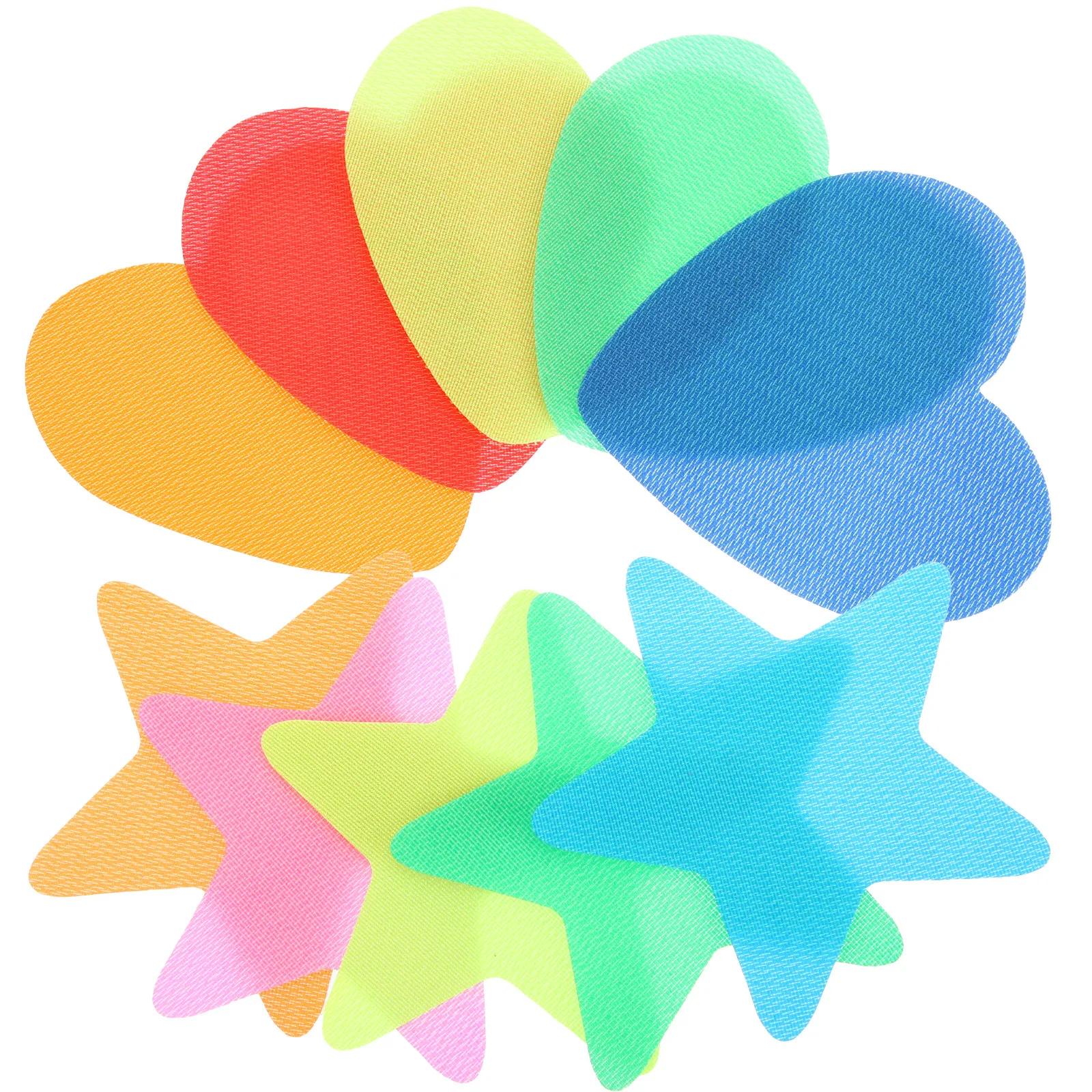 

20Pcs Educational Carpet Spots Hook and Loop Floor Markers for Kindergarten Preschool Classroom Organization Color Learning Yoga