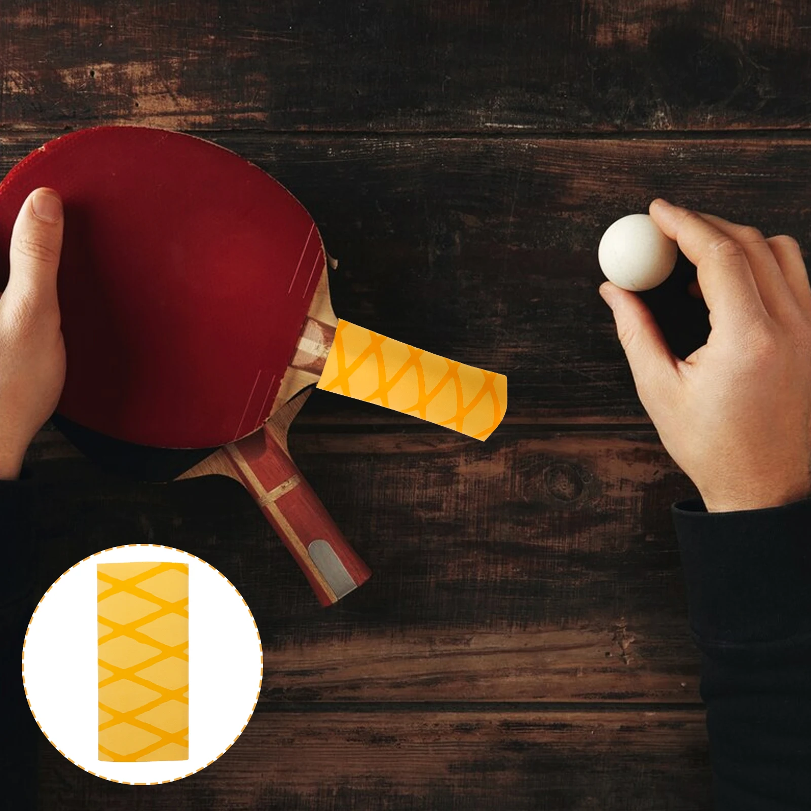 

Table Tennis Glue Rod Covers Sleeve Racket Handle Tape Pong Paddle Overgrip for Racquet Plastic Grips