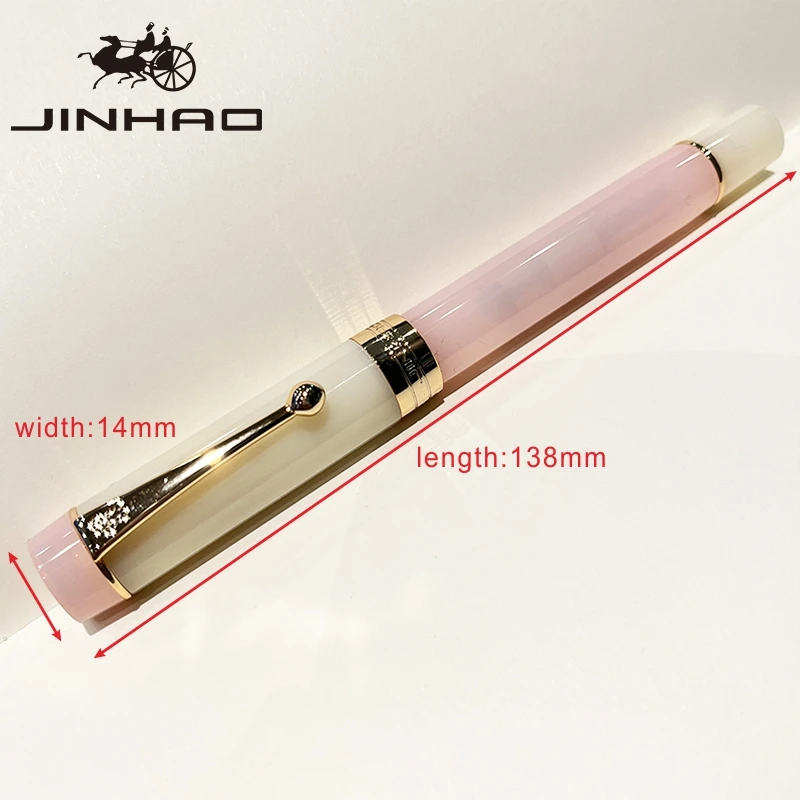 قلم الخط الأنيق Jinhao Century 100 - تصميم مريح، غطاء ملتوي، طرف رفيع (M/F/EF) - مثالي للاستخدام اليومي في المكتب #5