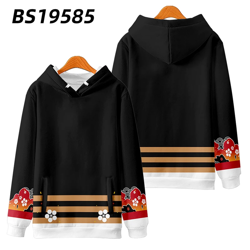 Uma Musume Pretty Derby Kitasan Black Cosplay Hoodie Women Men Harajuku Sweatshirt Streetwear Hip Hop Pullover Hooded Jacket