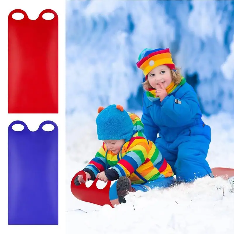 Rolling Winter Winter Snow Sled for Kids Lightweight Roll Up Snow Sled for Winter Sport flexible High Speed Snow Sled supplies