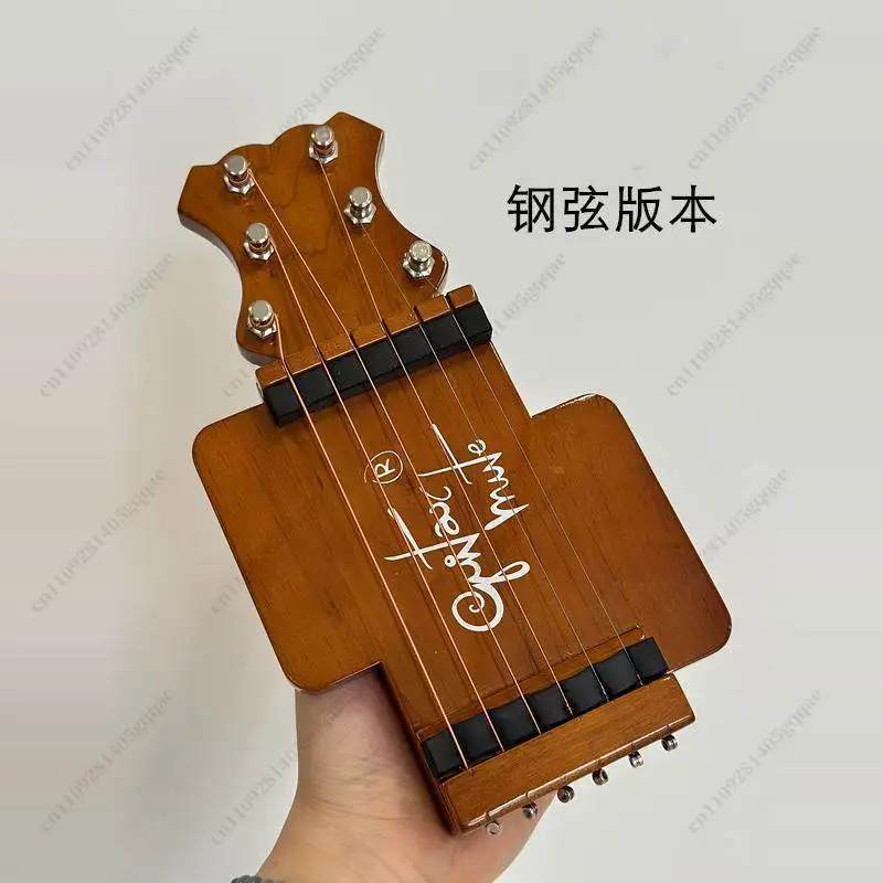 Tragbarer Gitarren-Rechtshänder-Übungsapparat, Taschengitarren-Fingertrainer, Gitarren-Übungs-Griffbrett – Detail 3