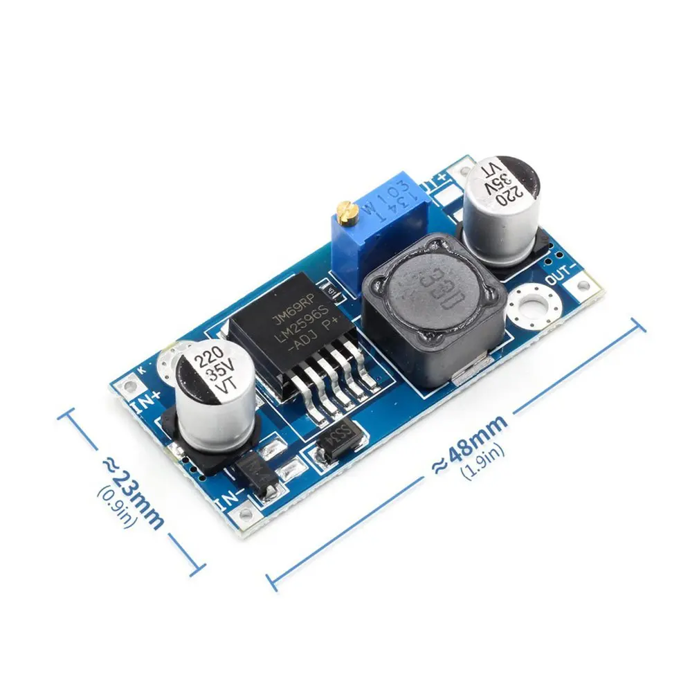 New BUCK 3A Step-down Voltage Stabilizer Ultra LM2576 Step-down Power Supply Module LM2596S DC-DC Step-down Power Supply Module