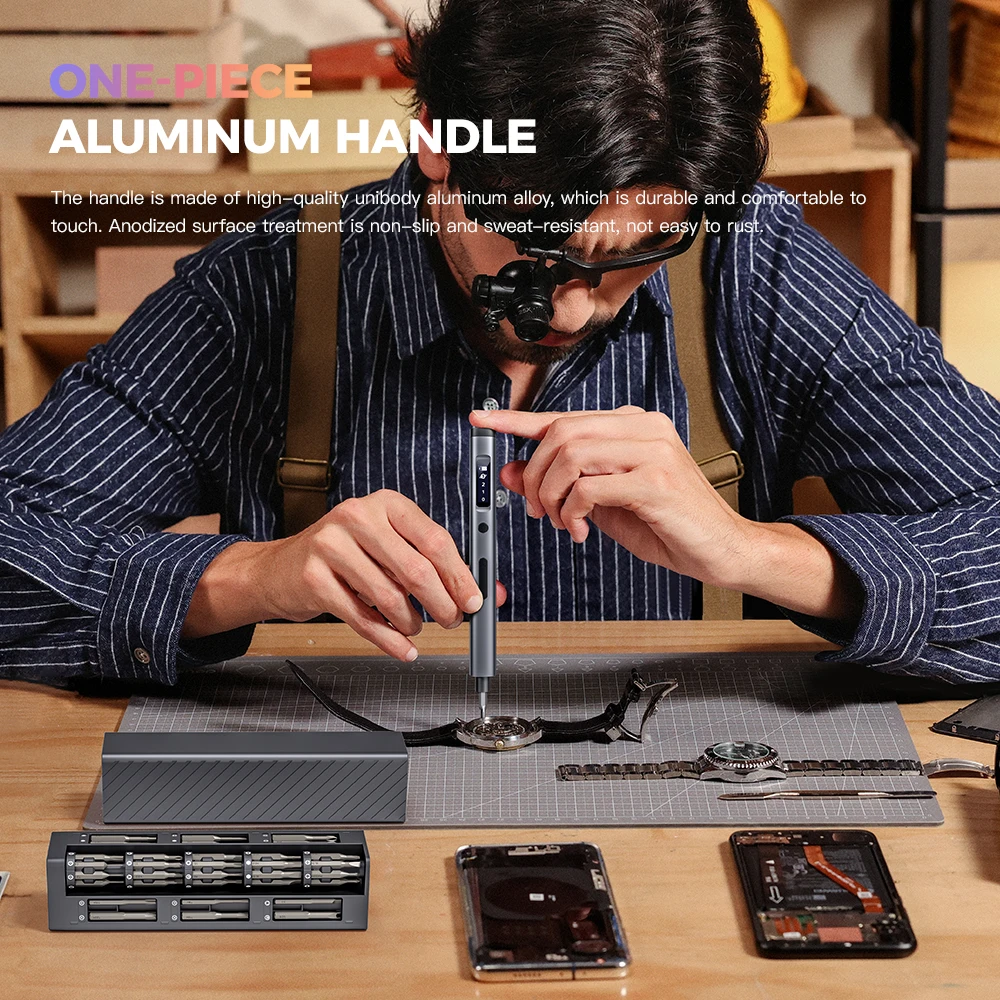 Conjuntos de precisão de chave de fenda elétrica 66 em 1 ferramenta elétrica recarregável magnética mini pequenas bits para xiaomi reparação telefone celular