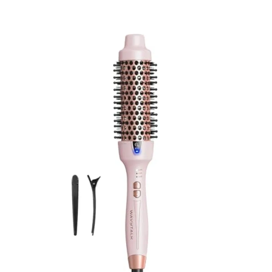 

Updated Version Thermal Brush Negative Ion Blowout Express Thermal Round Brush Creates Salon-Quality Blowouts lonic Frizz Reduc