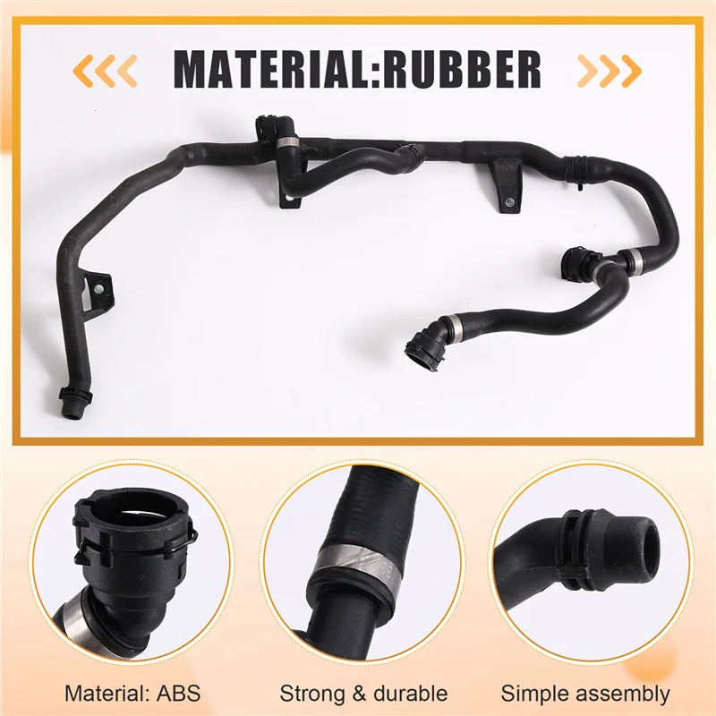 

A30P-17127548242 Cooling Hose Radiator Hose For BMW 1Series E82 E87 1.6L 2.0L 2004-2013 17127525026