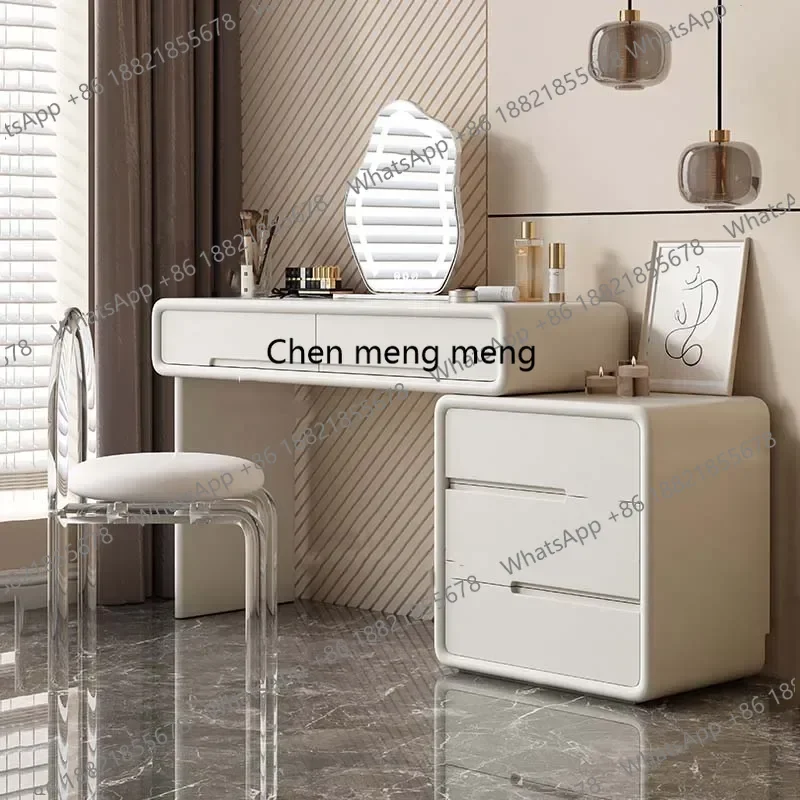 

Nordic Desings Bedroom Multifonctional Modern Luxury Wooden Dressing Table Storage Women Coiffeuse De Chambre Dresser Furniture