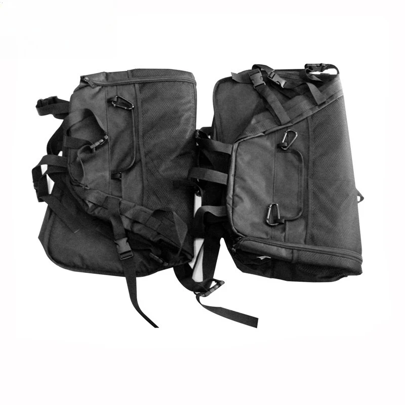 Black Interior Cargo Organizer Storage Bag Kit