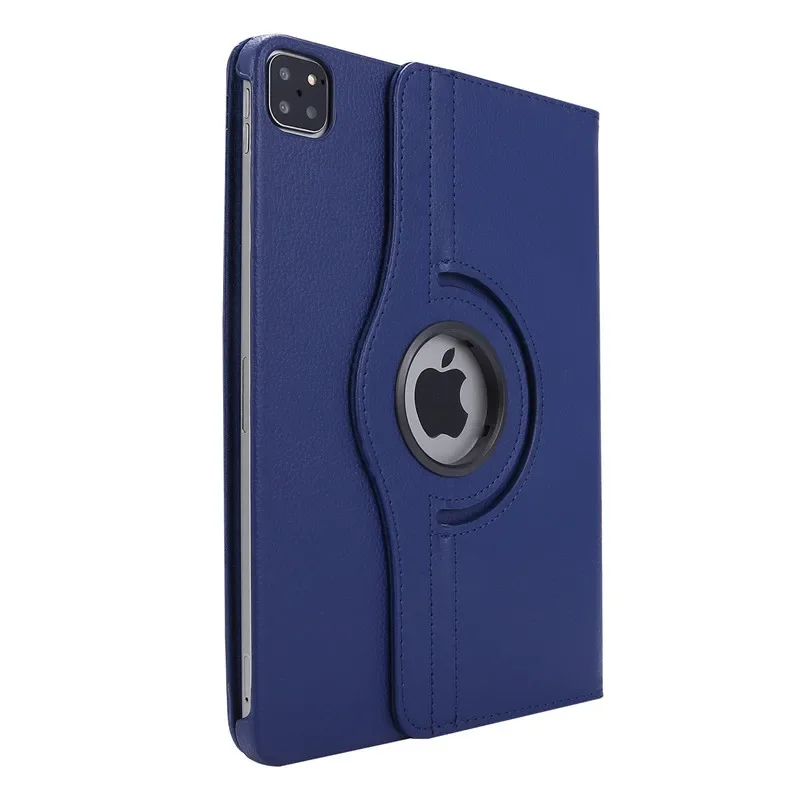 360 Rotating Litchi Leather Cases for iPad 10 9 8 7th Generation Air Mini 3 4 5 6 2022 Pro 2021 12.9 11 10.9 10.2 9.7 inch Cover