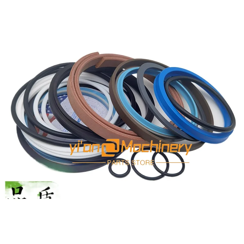 For Kobelco SK60 75 120 200 250 260-5-6-8ARM mid arm bucket arm cylinder oil sealing repair kit Excavator Parts