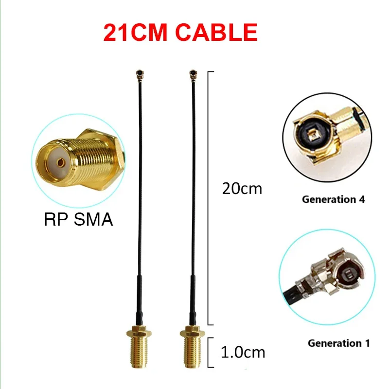 GWS 868MHz Antenna Lora Lorawan  915MHz 5dbi SMA Male Connector GSM antenne RP-SMA u.FL Pigtail Cable Customizable