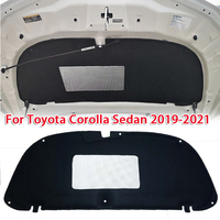 1pc Car Engine Hood Sound and Heat Insulation Cotton for Toyota Corolla Sedan 2019-2021