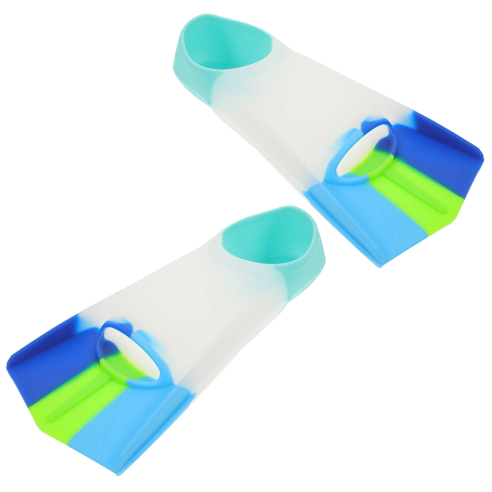 

Silicone Short Fins for Swimming Snorkeling Equipment Training Catch Surf and Women