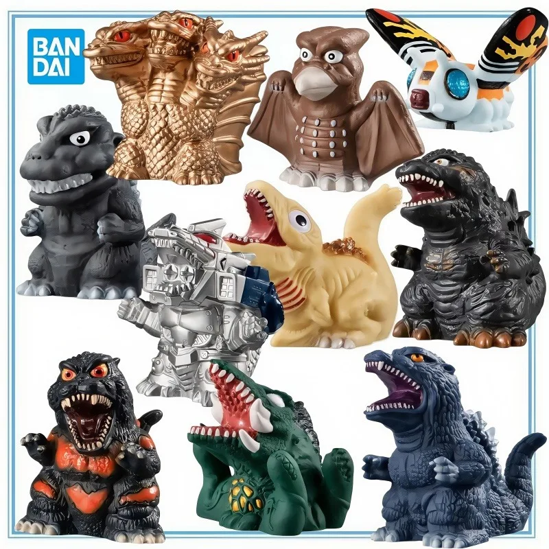 

BANDAI Genuine Gojira - Bandai Shokugan - Candy Toy - Godzilla Sofvidoll Anime Cartoon Garage Kit Kawaii Gifts Toys Model