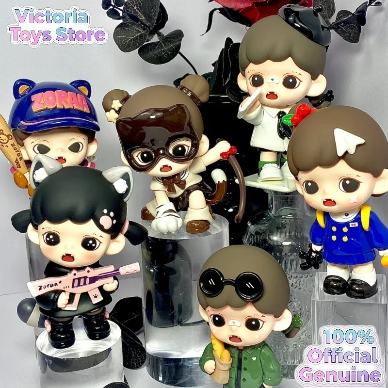 

Подлинная серия TNT Baby Ziyada I'm the Big Boss Little Sister Blind Box, мини-куклы, загадочная коробка, милый экшн, загадочная коробка, клей