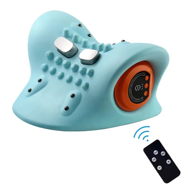 

Подушка-массажер для шеи и плеч с подогревом и функцией Шиацу, EMS-терапией для расслабления и снятия боли