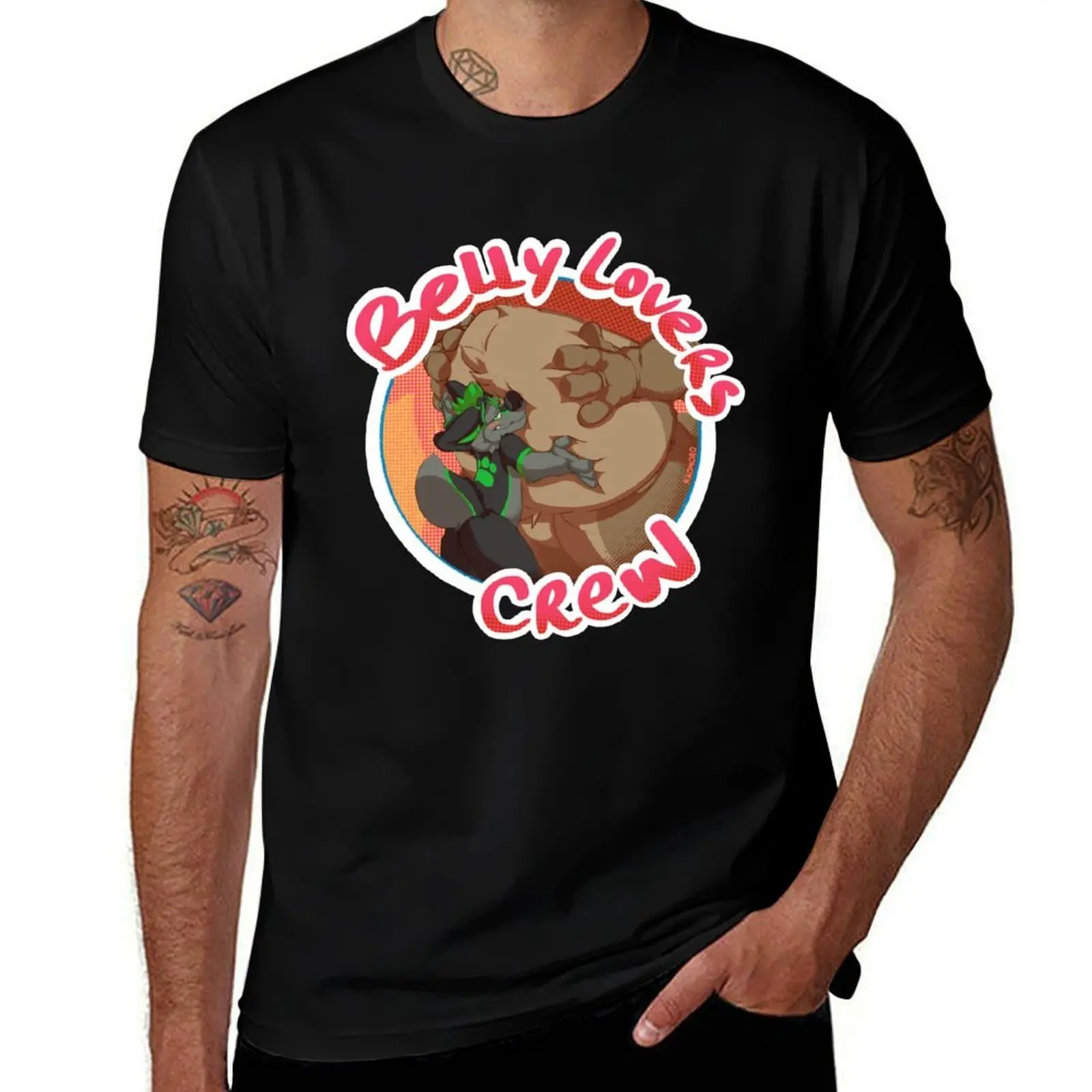 

Belly lovers crew T-Shirt cotton t shirts high quality man t shirt cotton high quality T-Shirt