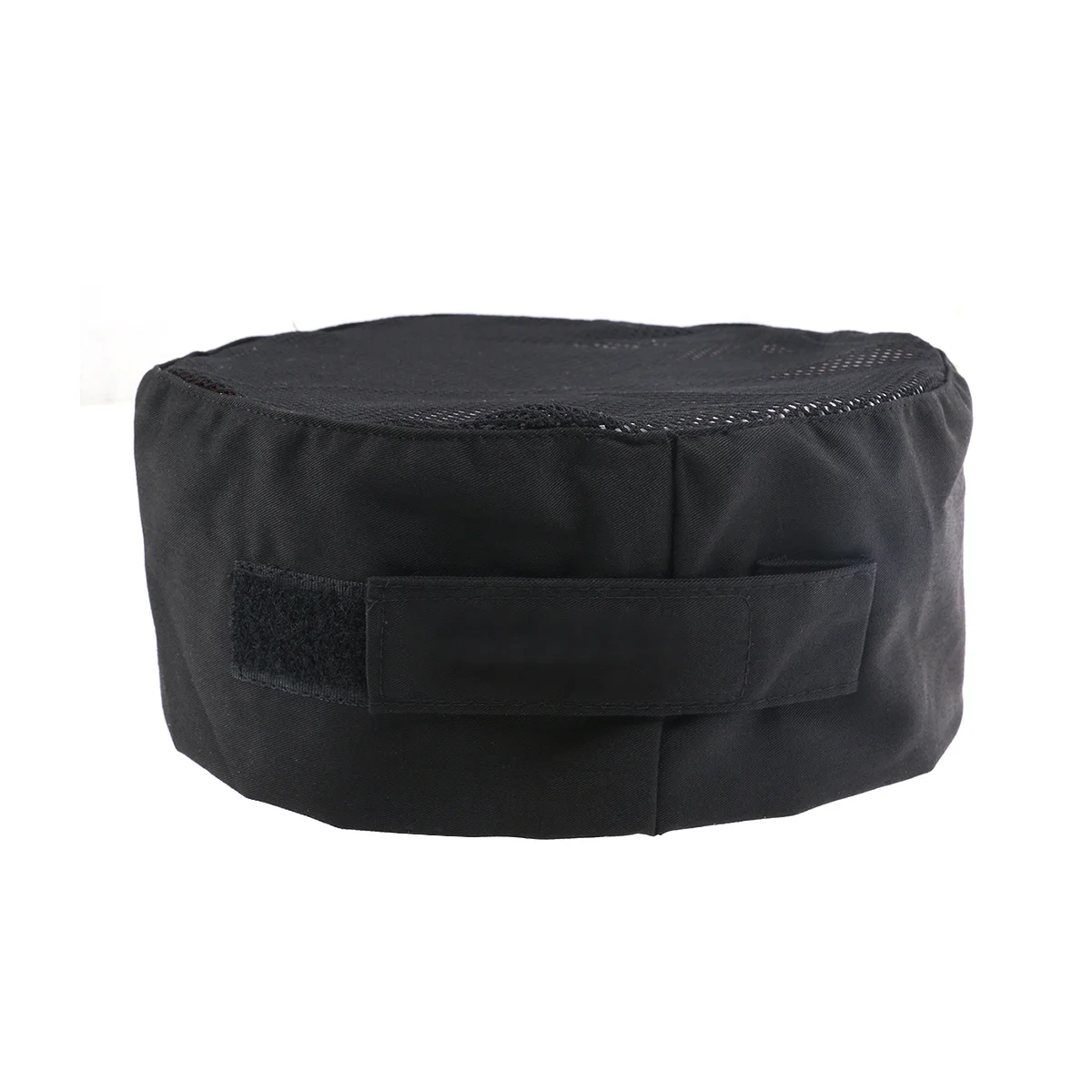

Black Professional Catering Chefs Skull Cap Breathable Mesh One Size Adjustable Strap Comfortable Cooking Baking