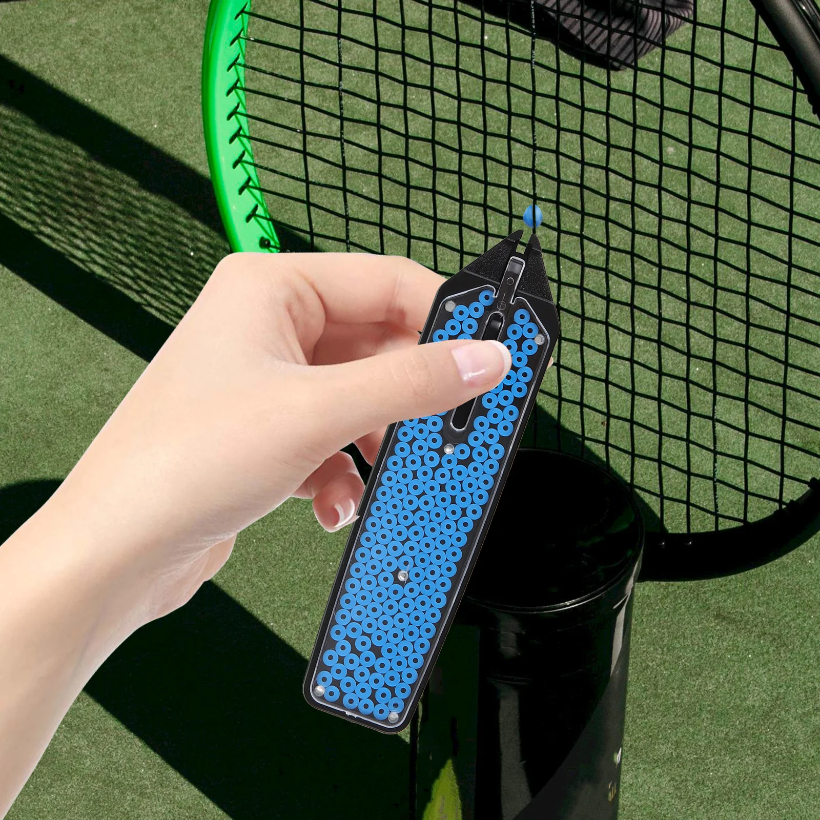 

1 Box Racket Strings Saver Silicone String Protector Tennis String Pads Protective Pads Tennis Accessory Racket Parts