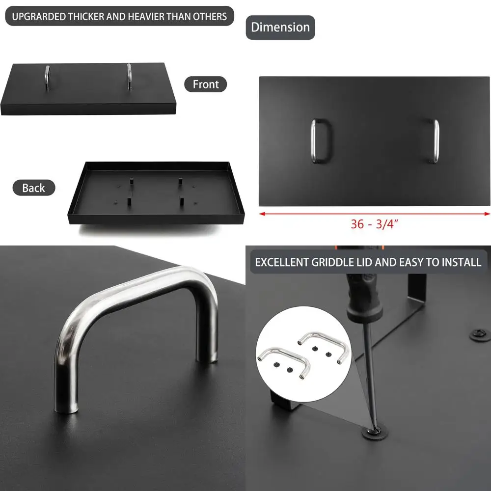 

36 запасных частей крышки гриля для 4-конформенной гриля — вытяжка с жесткой крышкой и аксессуарами для ручек