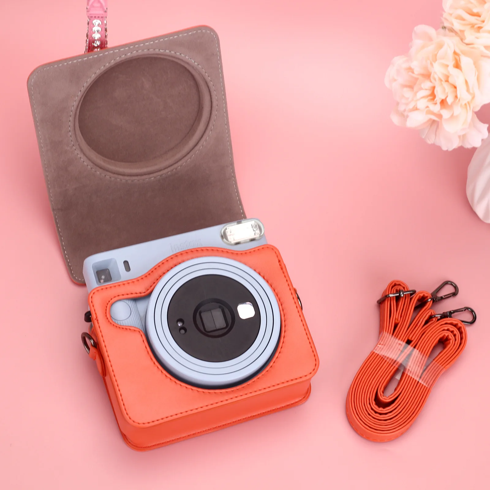 For Square SQ1 Protective Camera Case Bag for Fujifilm Instax Square SQ1 Square Camera Storage Case Transparent Protective Case