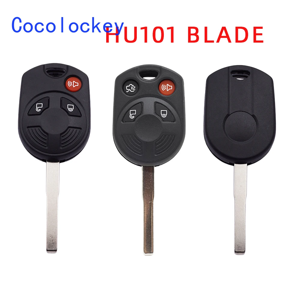 

Cocolockey 3/4 Buttons Remote Key Shell Case Fob for Mercury FORD Edge Escape Expedition Flex Fusion Mustang Taurus Lincoln