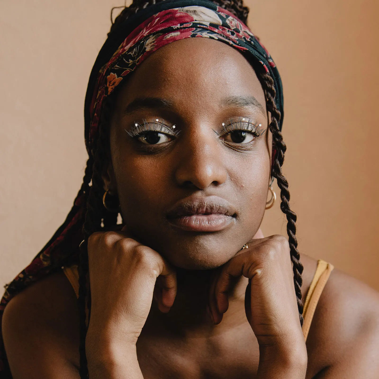 رموش مانغا من اللؤلؤ الصناعي رموش اصطناعية مجعدة طبيعية دراماتيكية ناعمة ومريحة للحفلات التنكرية مرحلة ماكياج رموش صناعية #1