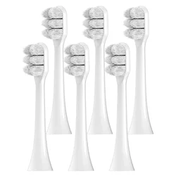 6 Pcs Ultra Soft Replacement Brush Heads Compatible with Philips Sonicare Electric Toothbrush 4100/6100/1100/2100/5300/5100/7500
