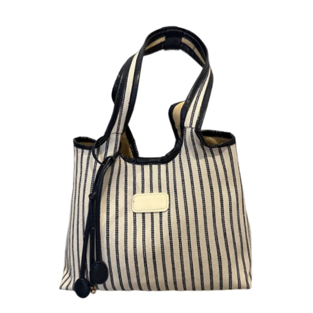 

Сумка через плечо с полосатым дизайном, легкая и универсальная, в повседневном стиле, из пеноматериала, для поездок на работу