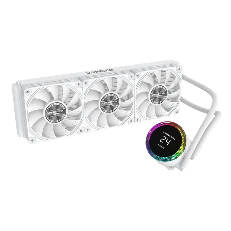 

Radiator 360cpu multi-platform temperature control digital display water-cooled radiator