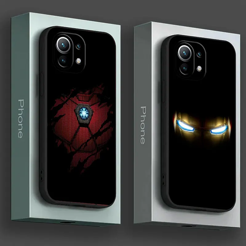 Marvel Iron-Man Phone Case For Xiaomi Poco X8Pro Max X7 X8 M6 M7 M8 F6 F7 Pro F8 11T 13T 14T 15T Pro 15 Ultra Soft Cover Ironman