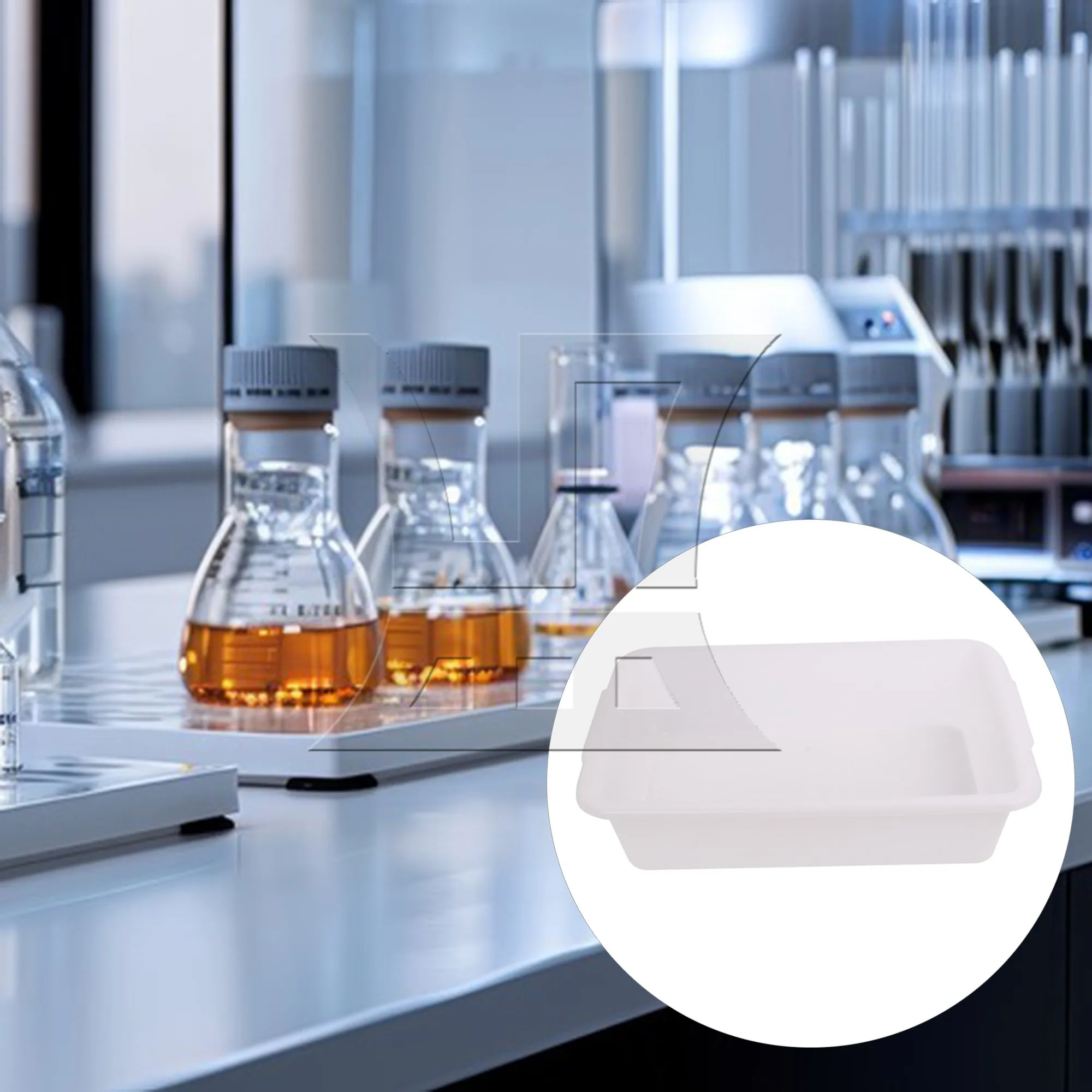 

1 Pc Weighing Dish Laboratory Plate Sample Boats Plastic Powder Liquid Measuring Trays Easy Cleanup Versatile Tool