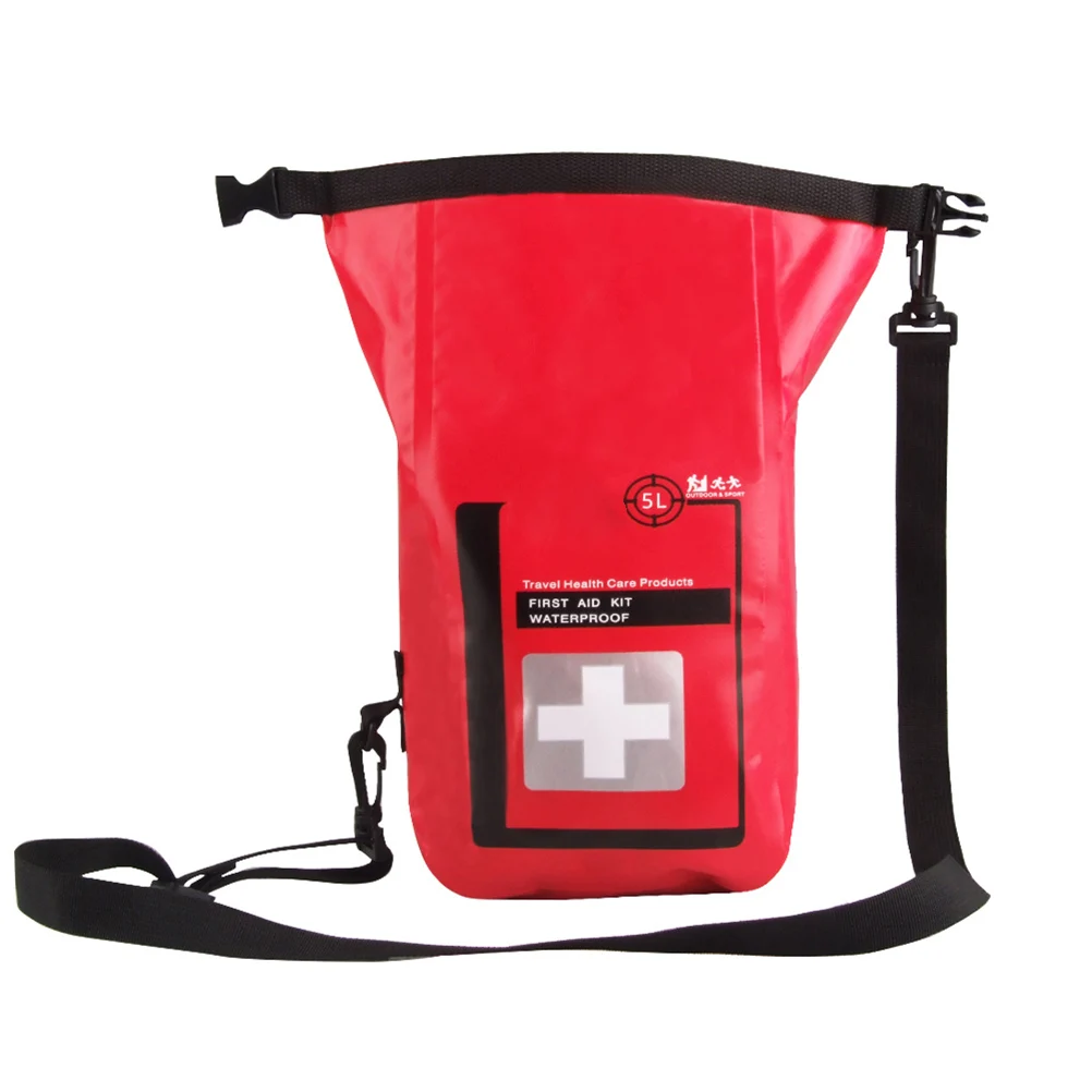 

5 L First Aid Kit Camping Gear Must Haves Small Waterproof Bag Kits Emergency for Vehicles Safety Toiletries