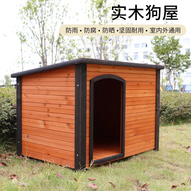 Outdoor dog house Warm in winter Large dog house Universal in all seasons