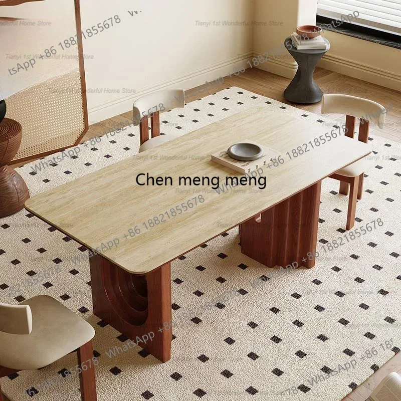 

Italian Style Restaurant Designer Dining Tables Living Room Modern Simplicity Dining Tables Luxury Home Furniture Vajilla