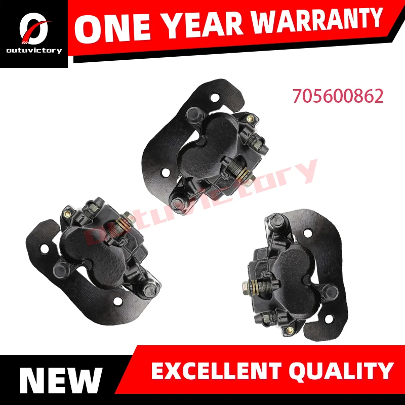 

1Set Front Rear Brake Caliper for Can-Am Outlander 450 500 570 650 800 850 1000 Renegade Max 705600862 705600861 705600859