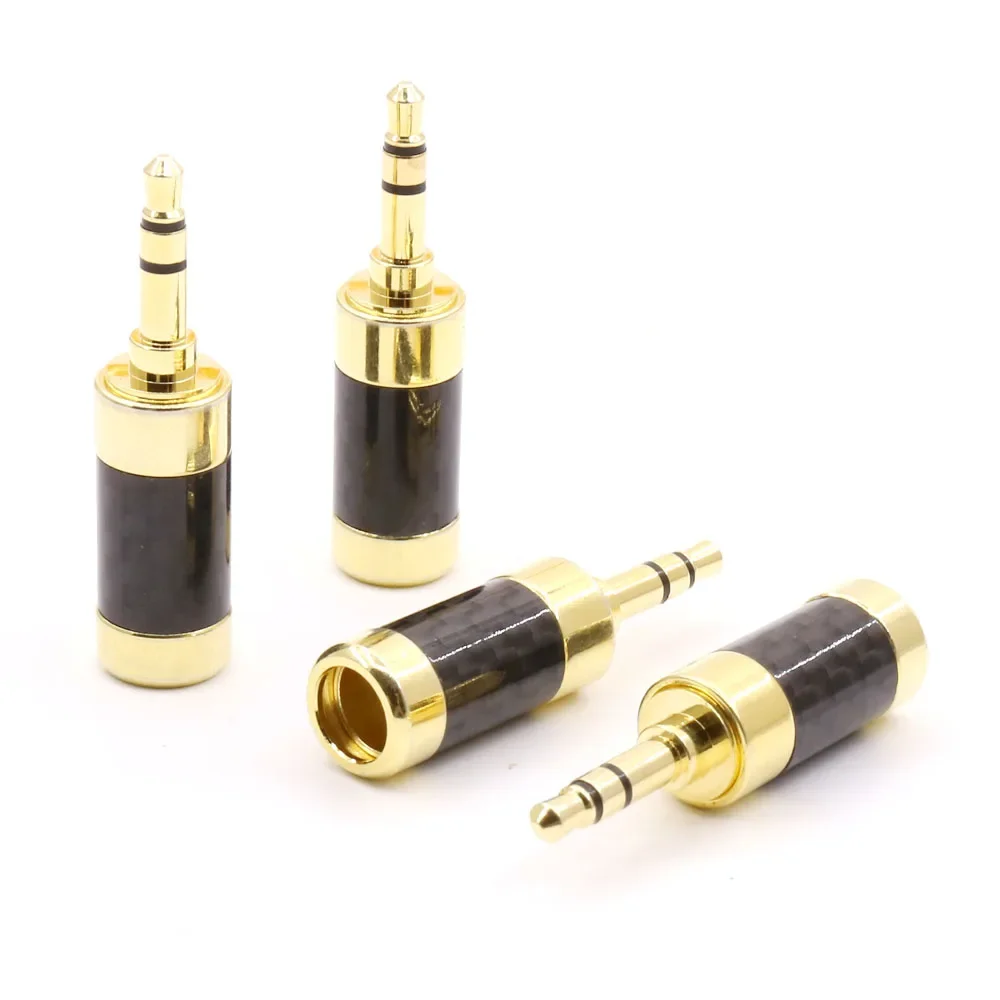 4 unidades de conector de clavija de Audio estéreo macho a macho de 3,5mm/adaptador de acoplador de unión