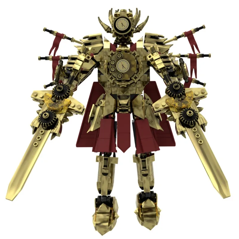 759-częściowy Steampunkowy Robot Mechaniczny, Zestaw Modelarski z Ruchomymi Kołami Zębatymi, Kolekcjonerski Projekt Budowlany dla Nastolatków i Dorosłych