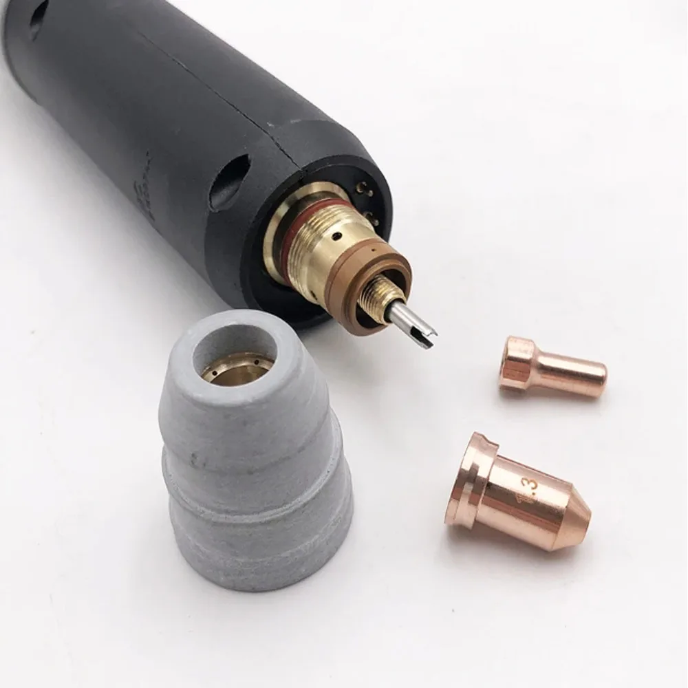 20 Stuks PT-80 IPT-80 Plasma Cutter Fakkel Elektrode (525558) En Nozzle Tips (51311)1.0/1.2/1.3Mm Snijden Lasdelen