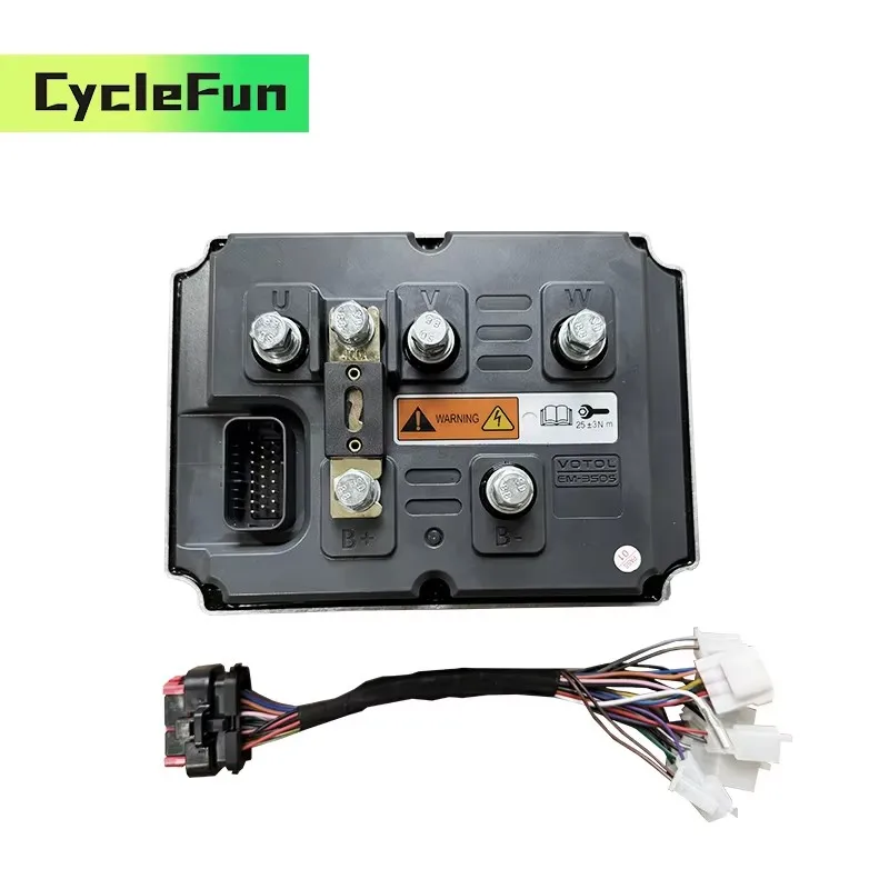 VOTOL EM-350S 600A وحدة تحكم بدون فرشاة EM350S ل QS 10KW-12KW BLDC عجلة/PMSM منتصف محرك المحرك الدراجات النارية الكهربائية الملحقات #4