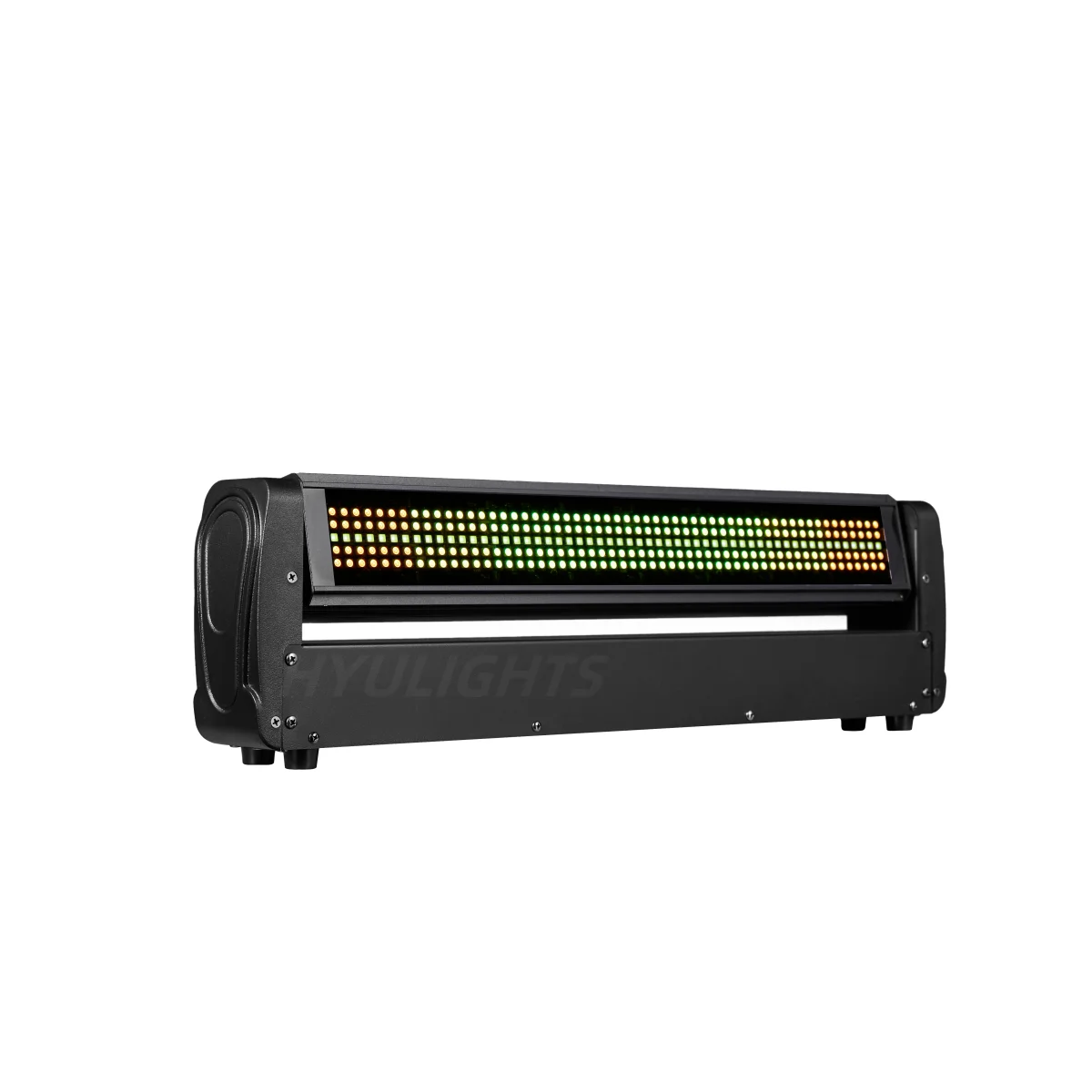 2PCS 200W 2-seitiger Beam-Vorhang & Strobe 360 ° Unendlich Rotierender LED Moving Head DJ Bar Bühneneffekt-Licht – Detail 1