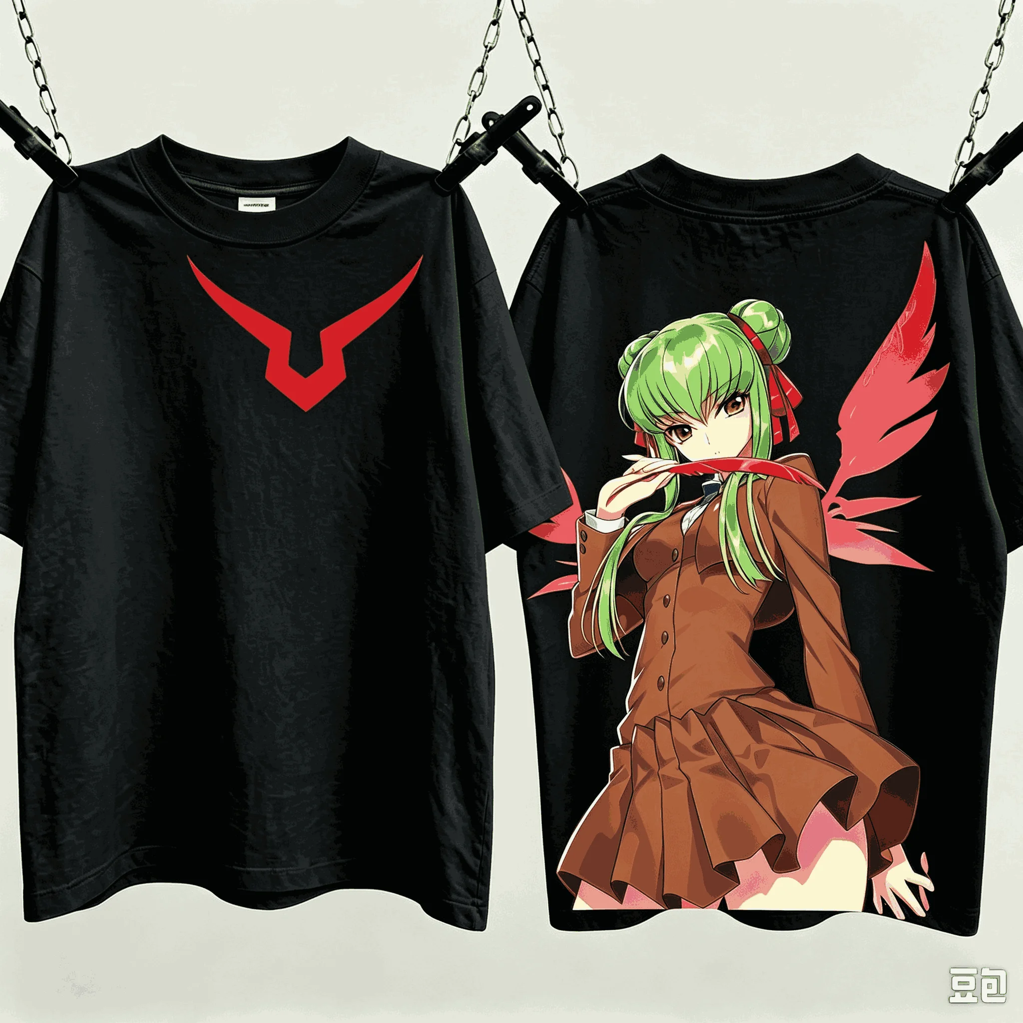 Code Geass Print T-shirts for Men Women Fashion Hip Hop Oversized Unisex Streetwear Trendy Cotton Short Sleeves Breathable soft