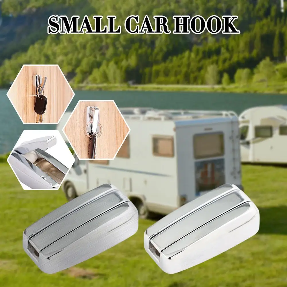 

RV Zinc Alloy RV Trailer Screw Mount Bathroom Bedroom Bag Hanger Towel Accessories Coat Interior Vehicle Hook N1Y4