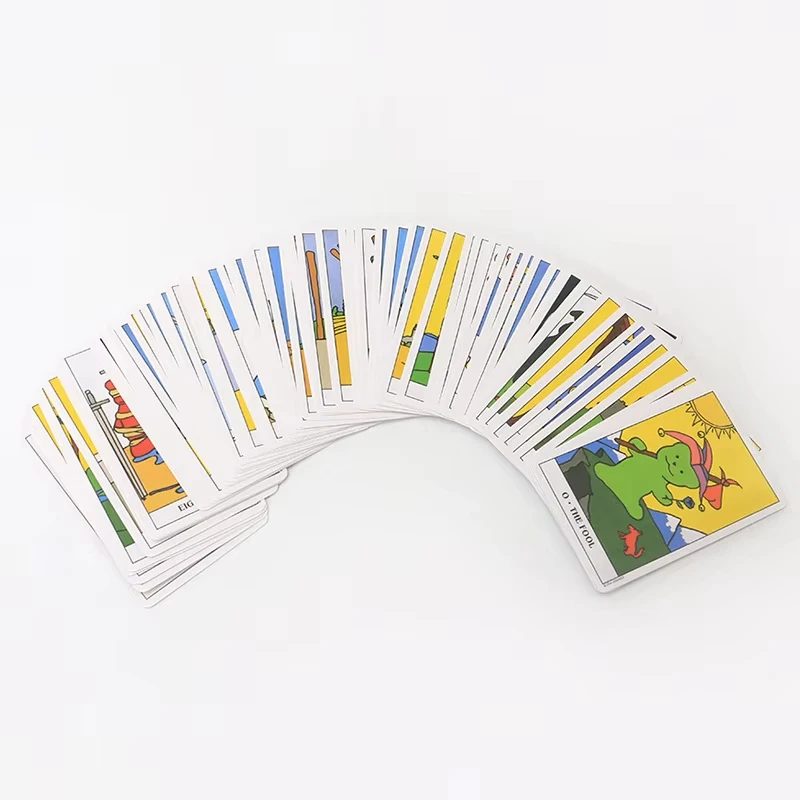 بطاقات التارو من ألعاب لوحة سطح الدب الصمغ أوراكل #5