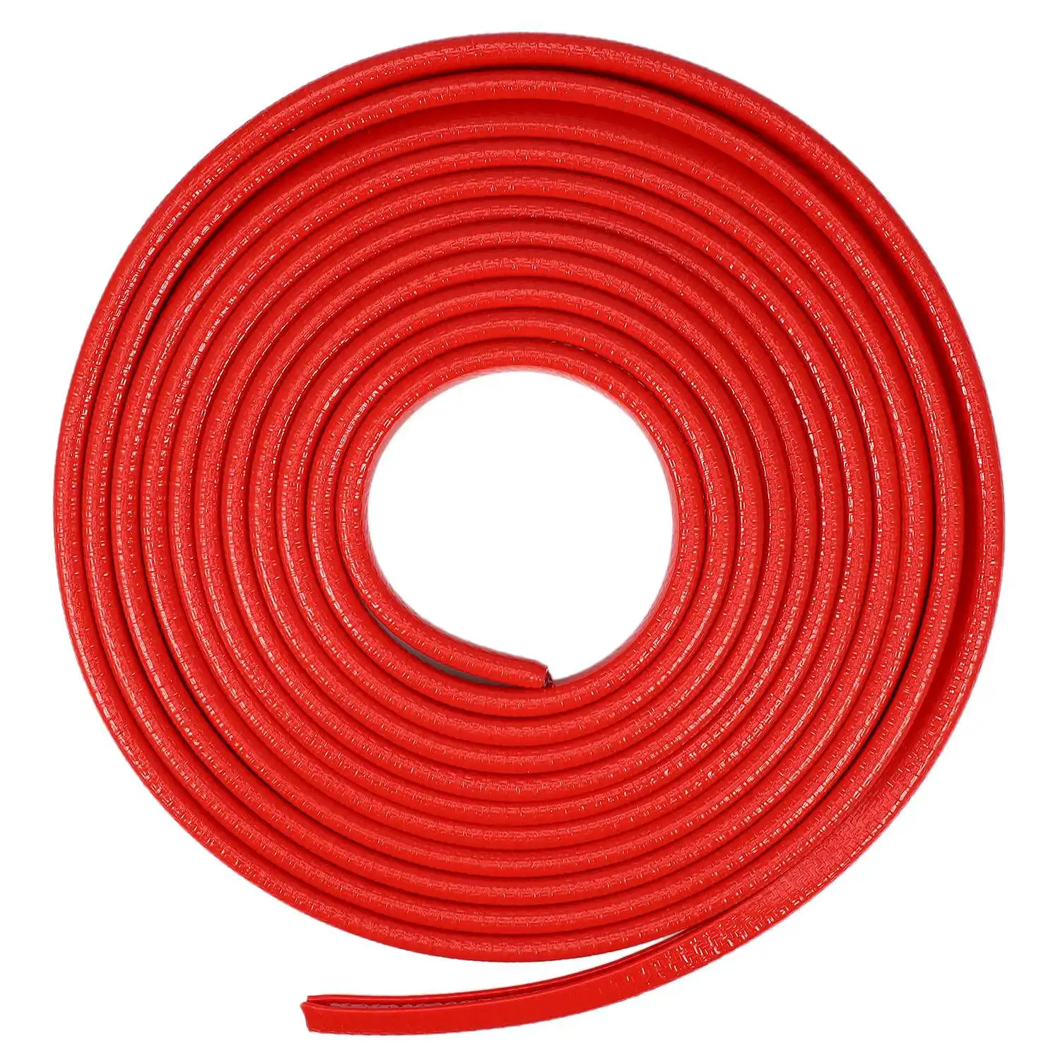 

10M Car Door Edge Guard Scratch Strip with Ring Protector Anti Collision Rubber Sealing Trim Side Decorative